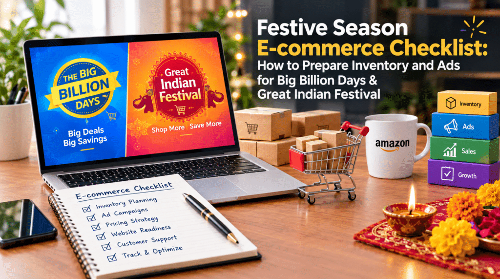 Festive Season E-commerce Checklist: How to Prepare Inventory and Ads for Big Billion Days & Great Indian Festival