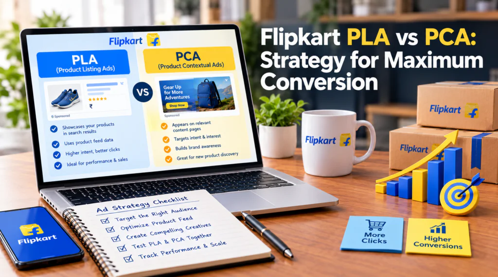 Flipkart PLA (Product Listing Ads) vs PCA (Product Contextual Ads): Strategy for Maximum Conversion